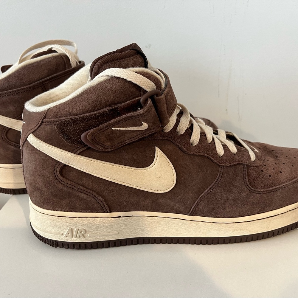 Nike Air Force One mid chocolate